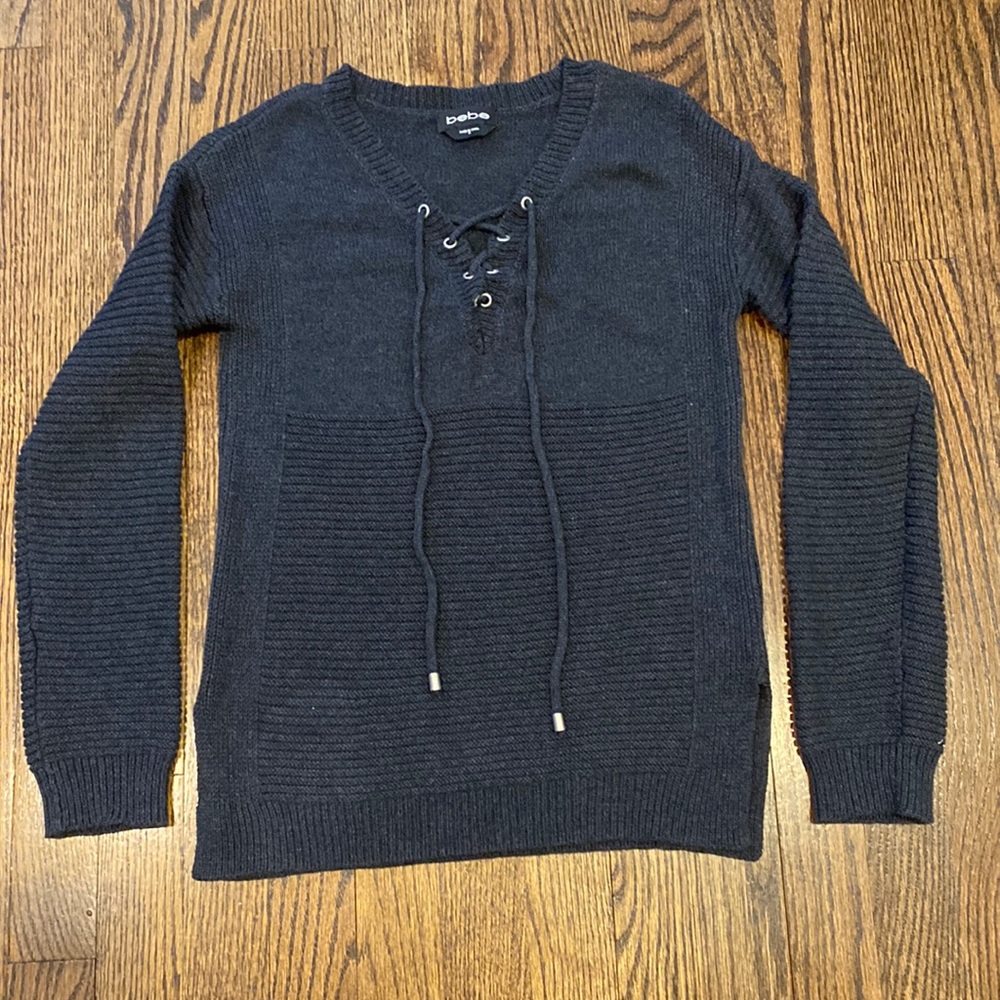 Bebe grey sweater